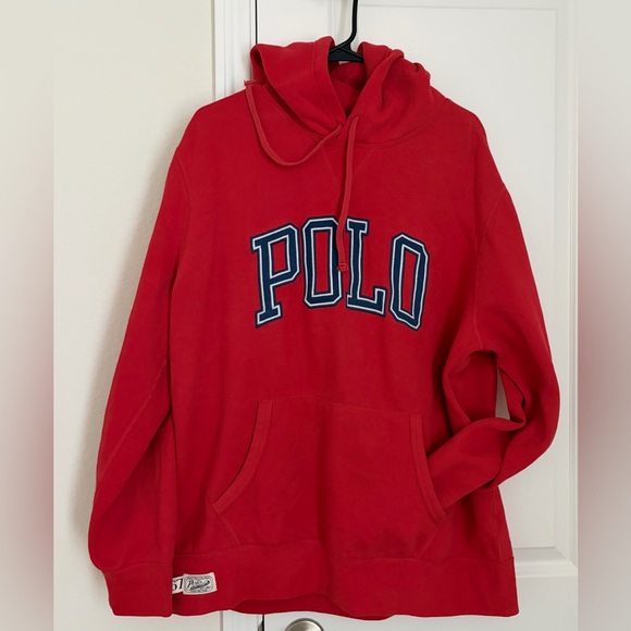 Ralph Lauren Other - Ralph Lauren Red Hoodie Sweater for Men